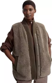 Двусторонний стеганый жилет Covey Varley, цвет Crocodile/Fallen Rock