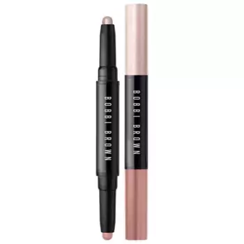 Двусторонний стойкий водостойкий кремовый карандаш для теней для век Bobbi Brown, цвет platinumpink antique