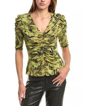 Двусторонний топ Diane von Furstenberg Melisse, черный