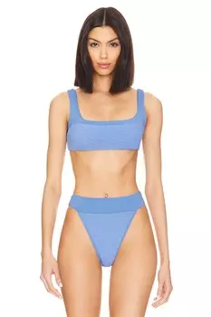 Двусторонний верх бикини jayce Kya, лазурный