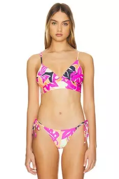 Двусторонний верх бикини второго пилота Maaji, розовый