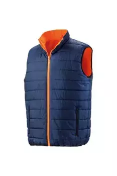 Двусторонний защитный жилет с мягкой подкладкой Safeguard Result, оранжевый