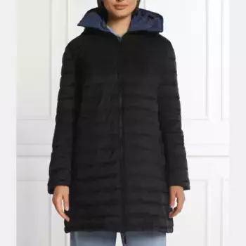 Двусторонний жакет, удлиненное пальто. Emporio Armani, черный