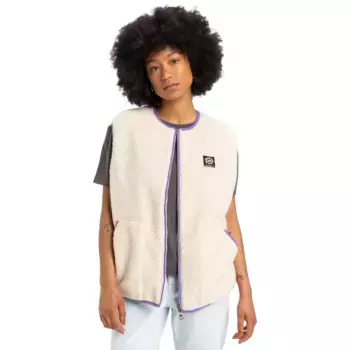 Двусторонний женский жилет Quiksilver, белый
