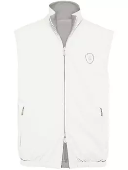 Двусторонний жилет Brunello Cucinelli, белый