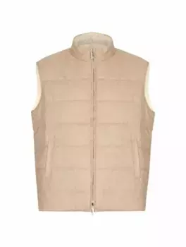 Двусторонний жилет Marco Pescarolo, бежевый