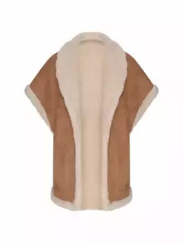 Двусторонний жилет Natalie Jakke, бежевый