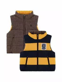 Двусторонний жилет с логотипом Ralph Lauren, мультиколор