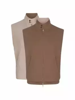 Двусторонний жилет Taga Loro Piana, мультиколор