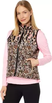 Двусторонний жилет тропического леса Jamie Sadock, коричневый