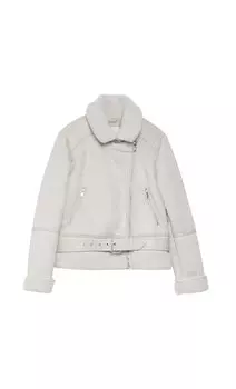 Двусторонняя байкерская куртка Stradivarius