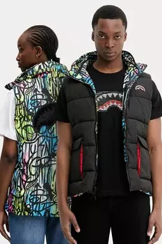 Двусторонняя безрукавка Sprayground, черный
