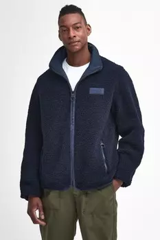 Двусторонняя флисовая куртка Barbour, синий