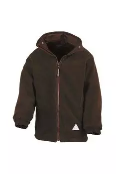Двусторонняя флисовая водонепроницаемая куртка Storm Stuff с защитой от скатывания Result, коричневый