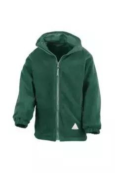 Двусторонняя флисовая водонепроницаемая куртка Storm Stuff с защитой от скатывания Result, зеленый