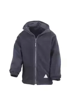 Двусторонняя флисовая водонепроницаемая куртка Storm Stuff с защитой от скатывания Result, темно-синий