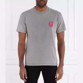 Двусторонняя футболка стандартного кроя Just Cavalli, серый