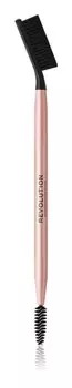 Двусторонняя кисть для бровей I. Makeup Revolution Create