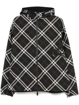 Двусторонняя куртка Burberry Vintage-Check, коричневый