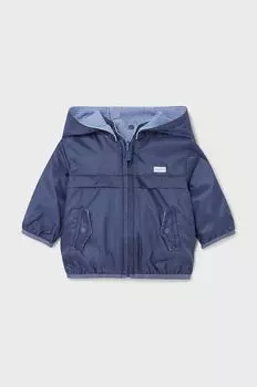 Двусторонняя куртка для новорожденных Mayoral Newborn, синий