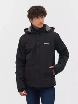 Двусторонняя куртка Hawn Ripstop с капюшоном Bench., черный