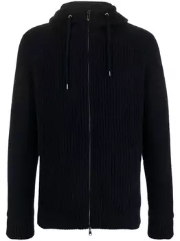 Двусторонняя куртка Infinity с капюшоном Herno, синий