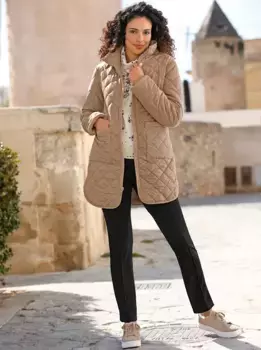 Двусторонняя куртка Inspirations, без капюшона Inspirationen, бежевый