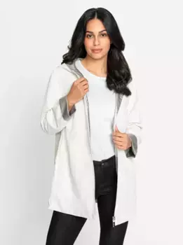 Двусторонняя куртка Inspirations с капюшоном Inspirationen, белый