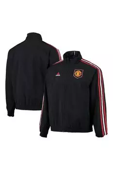 Двусторонняя куртка Manchester United Anthem adidas, черный