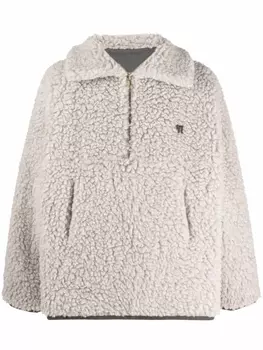 Двусторонняя куртка Nanushka, бежевый