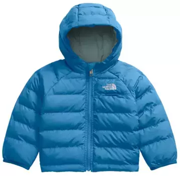 Двусторонняя куртка Perrito с капюшоном для младенцев The North Face, цвет Dark Cornflower