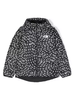 Двусторонняя куртка Perrito The North Face Kids, черный