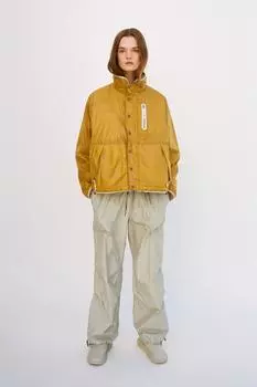Двусторонняя куртка polartec high loft x и wander ZARA, цвет Mustard