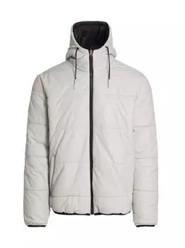 Двусторонняя куртка-пуховик с нейлоновым покрытием Saks Fifth Avenue