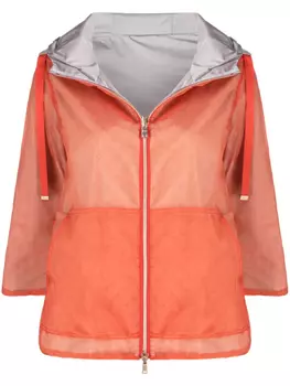Двусторонняя куртка с капюшоном Herno, оранжевый