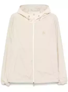 Двусторонняя куртка с капюшоном MONCLER, нейтральный
