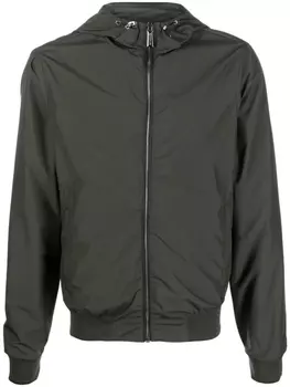 Двусторонняя куртка с капюшоном Moorer, зеленый