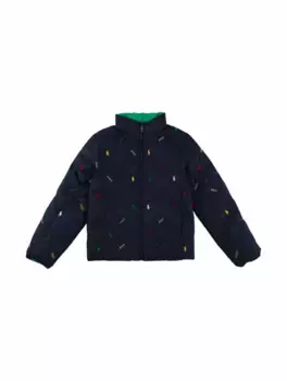 Двусторонняя куртка с логотипом Ralph Lauren, мультиколор