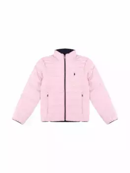 Двусторонняя куртка с логотипом Ralph Lauren, розовый