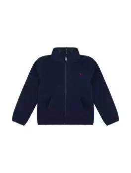 Двусторонняя куртка с логотипом Ralph Lauren, тёмно-синий