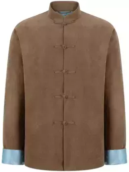 Двусторонняя куртка с узором Shanghai Tang, коричневый