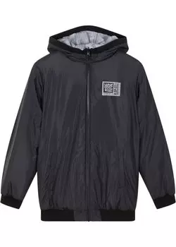 Двусторонняя куртка со светоотражающим камуфляжем для мальчика Bpc Bonprix Collection, черный