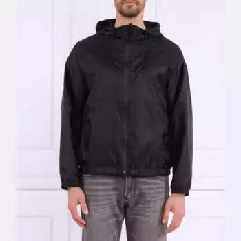 Двусторонняя куртка стандартного кроя Emporio Armani, черный