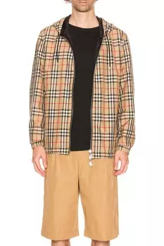 Двусторонняя куртка Stretton Burberry, цвет Archive Beige Check