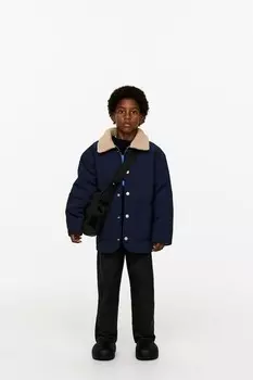 Двусторонняя куртка Тедди Arket, синий