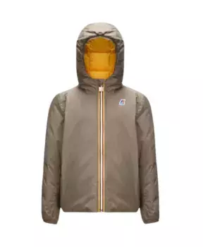 Двусторонняя куртка термо плюс K-Way, зеленый