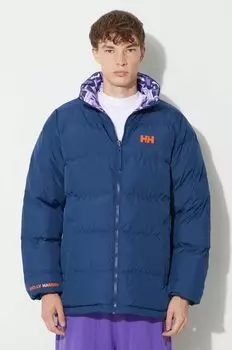 Двусторонняя куртка YU 23 REVERSIBLE PUFFER Helly Hansen, синий