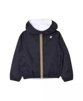 Двусторонняя легкая эко куртка K-Way, мультиколор