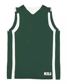 Двусторонняя майка B-Core B-Slam Alleson Athletic, цвет forest/ white