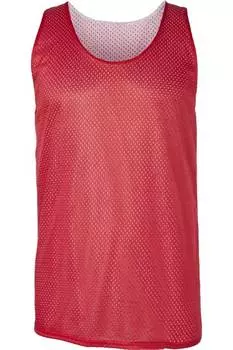 Двусторонняя майка Badger Pro Mesh, красный/белый